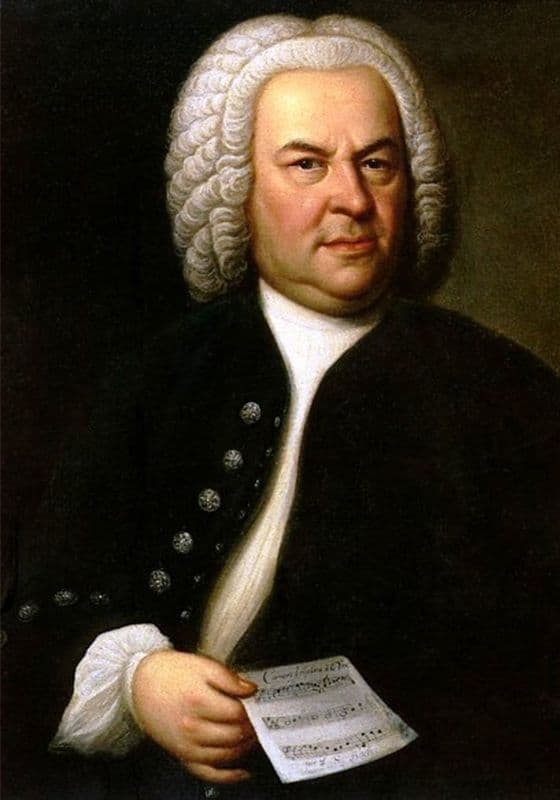 Portrait of Johann Sebastian Bach