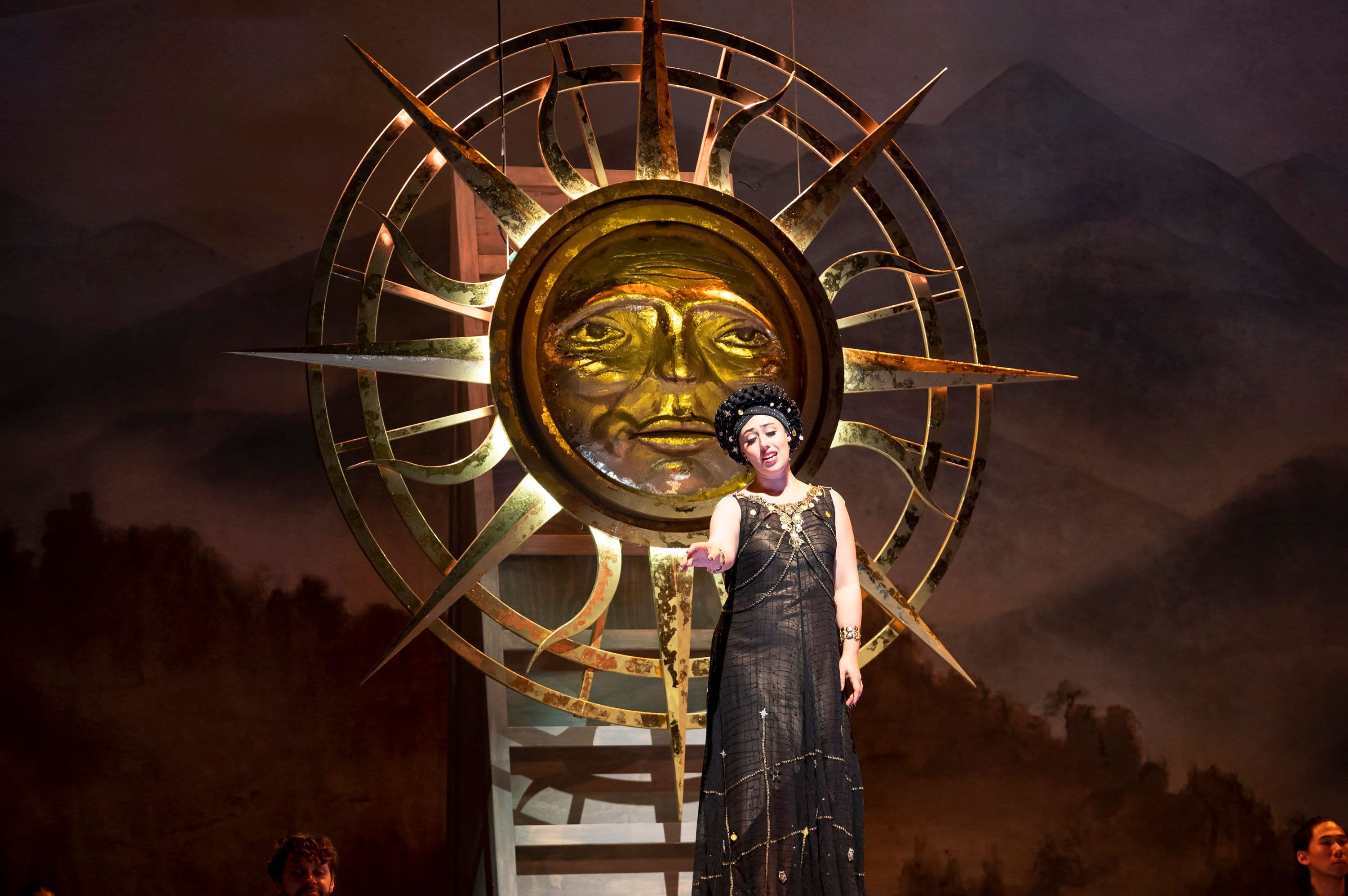 Chloe Lankshear as Fortuna('Giustino' 2023) photo by Cassandra Hannagan