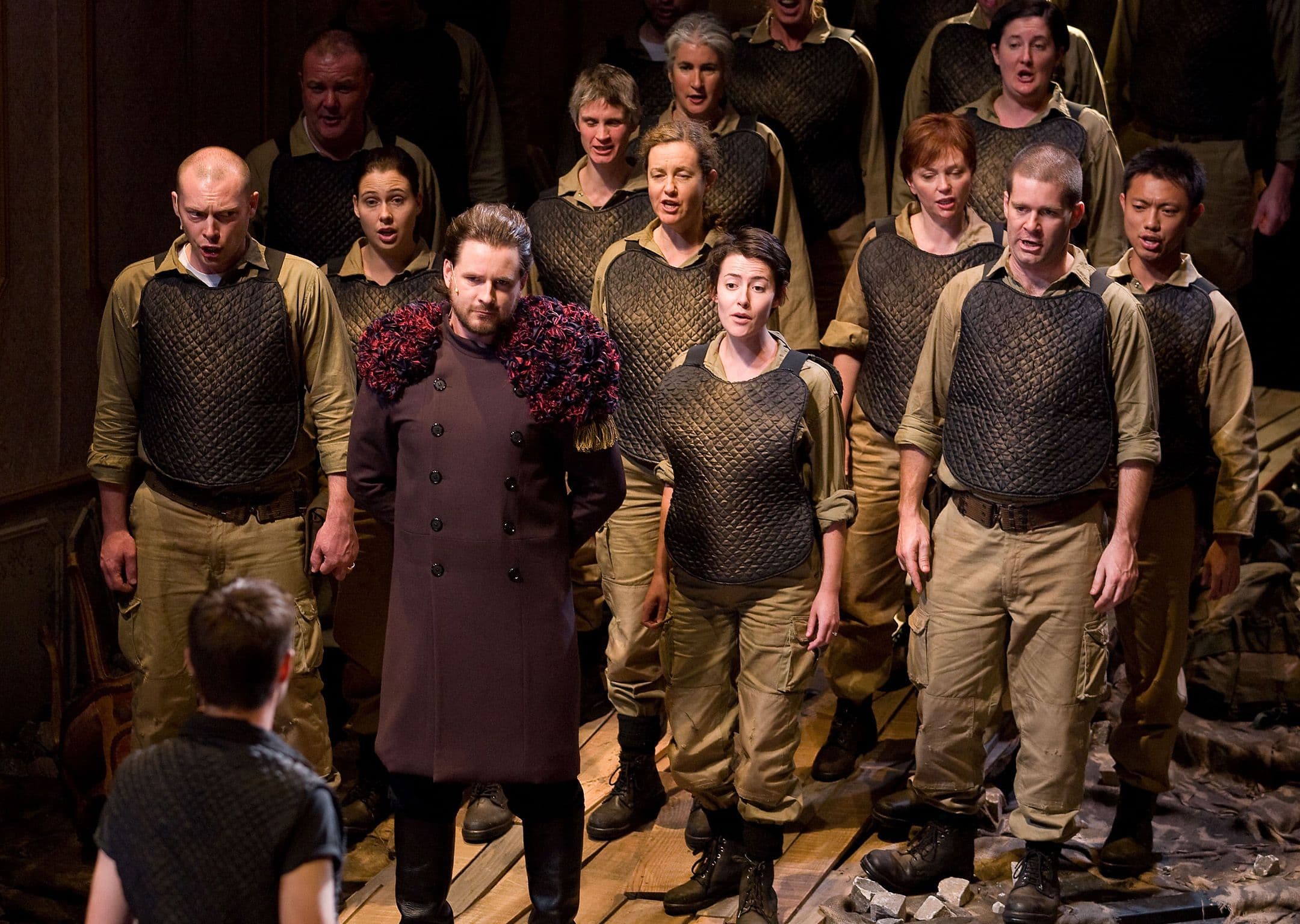 Cast of Pinchgut Opera's production pf david and Jonathan